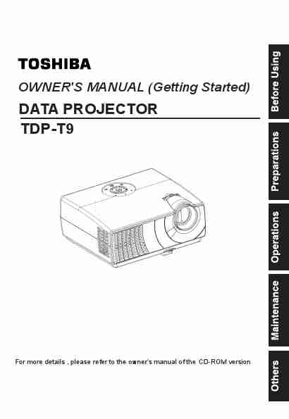 Toshiba Projector TDP-T9-page_pdf